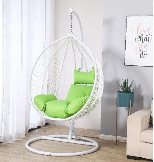 Кресло Подвесное из искусственного ротанга AFM-218B White купить в Александрове