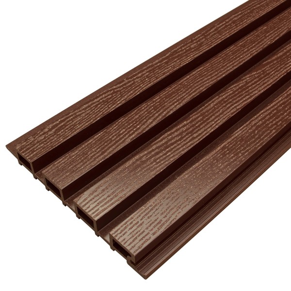 Фасадная доска из ДПК Faynag Wood Рейка Шоколад купить в Александрове