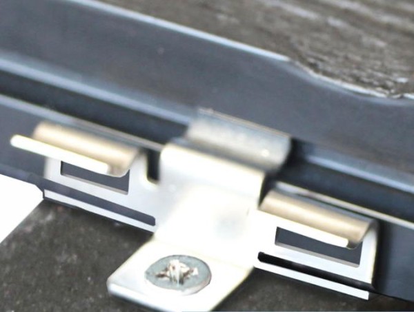 Кляймер промежуточный KRONEX № 7 для каркаса из металлопрофиля и лаги ДПК (упак100 шт) купить в Александрове