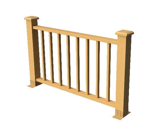 Ограждения декоративное ДПК GRINDERDECO Альма 1500 со скрытым крепежом песчаник купить в Александрове