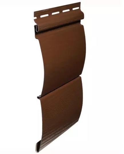 Виниловый сайдинг fineber (файнбер) – серия blockhouse (блокхаус) “бревно”, могано купить в Александрове