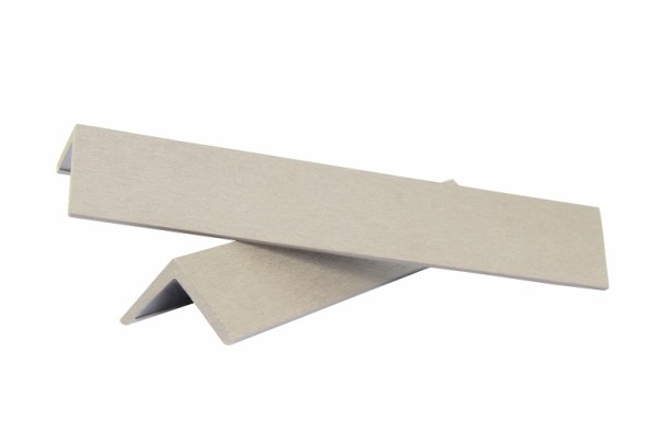 Уголок ДПК завершающий шлифованный SINGARAJA белый купить в Александрове