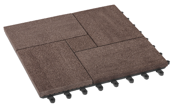 Модульный паркет ДПК GRINDERDECO Люкс 7 Шоколад купить в Александрове