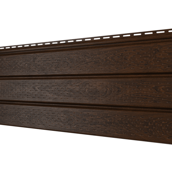 Софит Ю-Пласт с полной перфорацией, Орех тёмный купить в Александрове