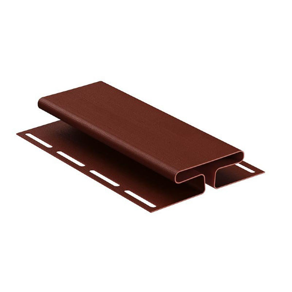 H-профиль Премиум для сайдинга, гранат купить в Александрове