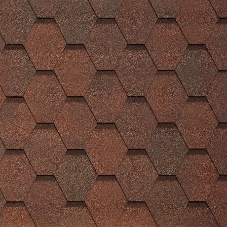 Гибкая черепица Tegola VENETO nocciola 418 купить в Александрове