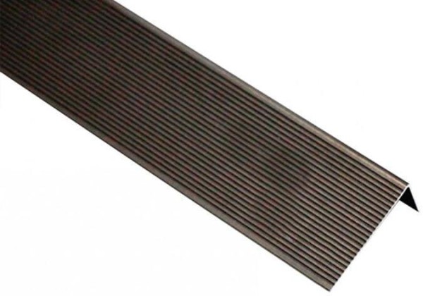 Угол завершающий алюминиевый KRONEX 51,5x30x3000 мм. коньяк купить в Александрове