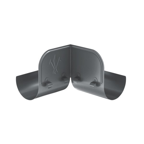 Водосток Aquasistem, система 150x100 - Ограничитель перелива угловой RR 23 Маренго купить в Александрове