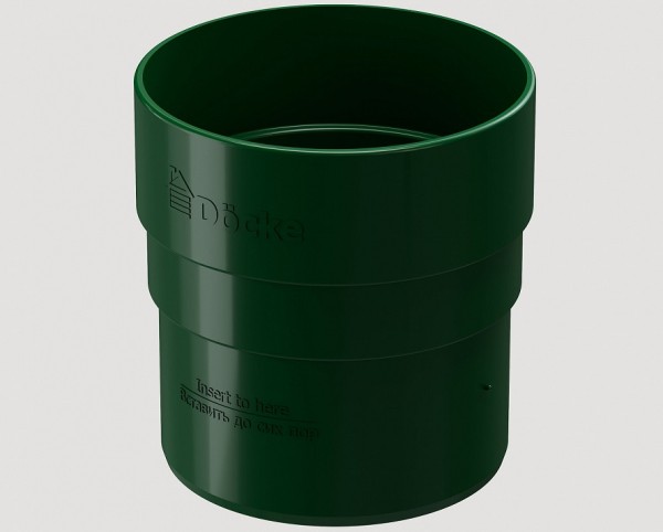 Муфта соединительная ПВХ Docke STANDART зеленый купить в Александрове