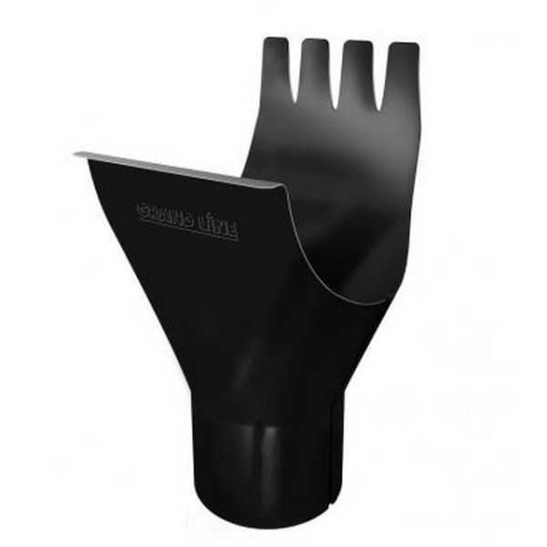 Водосток Grand Line 125x90 – Воронка желоба RAL 9005 купить в Александрове