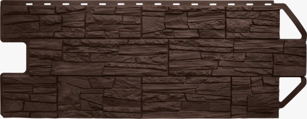 Фасадная панель Альта-профиль Гранд Каньон ЭКО Коричневый купить в Александрове