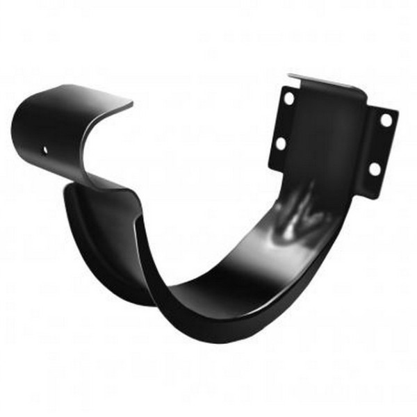 Водосток Grand Line 125x90 – Держатель желоба RAL 9005 купить в Александрове