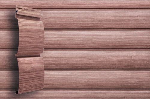 Виниловый сайдинг Grand Line Блок-хаус Tundra - Рябина купить в Александрове