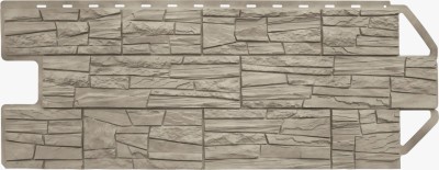 Фасадная панель Альта-профиль Гранд Каньон ЭКО Кремовый