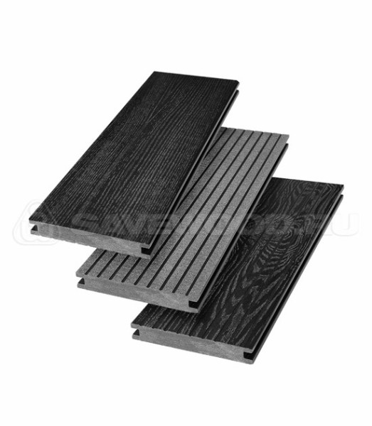 Террасная доска SW Fraxinus (R) полнотелая «SaveWood» Черный купить в Александрове