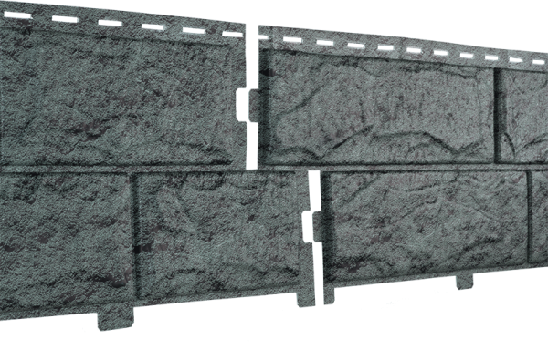 Фасадная панель Ю-Пласт Стоун-хаус камень изумрудный (двойной замок) купить в Александрове