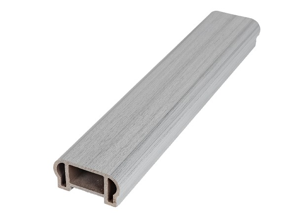 Перила верхнее фигурное Woodvex Co-Extrusion Серый купить в Александрове