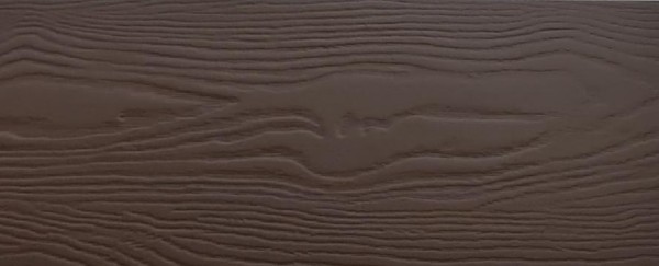 Фиброцементный сайдинг 190х3000х8мм Коричневая глина RAL 8028 купить в Александрове