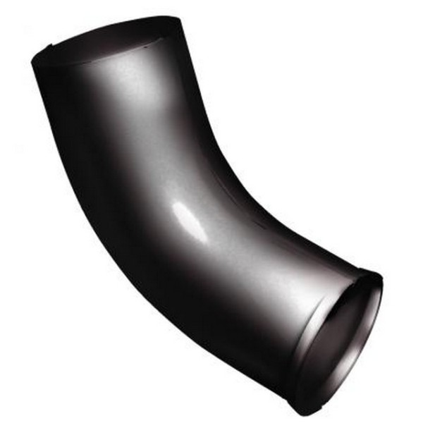 Водосток Grand Line 125x90 – Колено сливное RAL 9005 купить в Александрове