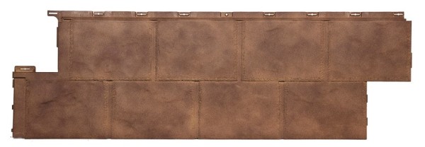 Фасадная панель T-Сайдинг Ладога ЭКО-2 - ОРЕХ купить в Александрове