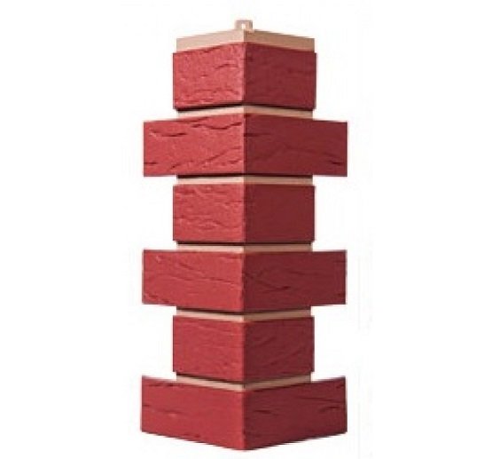 Угол T-Сайдинг-Кирпич Саман Бордо купить в Александрове