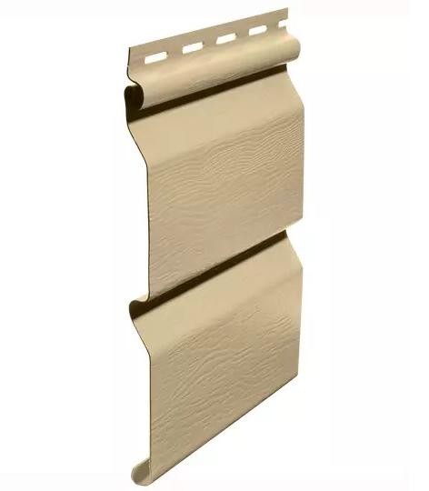 Виниловый сайдинг fineber (файнбер) - серия "стандарт", бежевый купить в Александрове