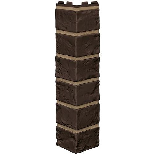 Угол наружный ТЕХНОНИКОЛЬ Оптима Кирпич Тёмно-коричневый купить в Александрове