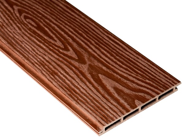 Фасадная доска из ДПК 3D Faynag - Шоколад купить в Александрове