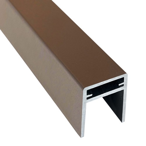 П-профиль Алюминиевый EasyDecking 35x25 Венге купить в Александрове