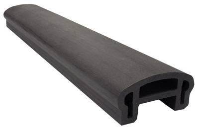 Перила вехнее фигурное Woodvex Select Графит купить в Александрове