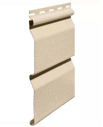 Виниловый сайдинг fineber (файнбер) - серия "стандарт", слоновая кость купить в Александрове