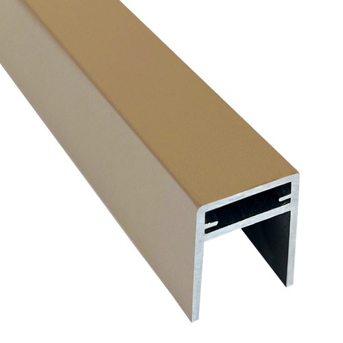 П-профиль Алюминиевый EasyDecking 35x25 Дуб купить в Александрове