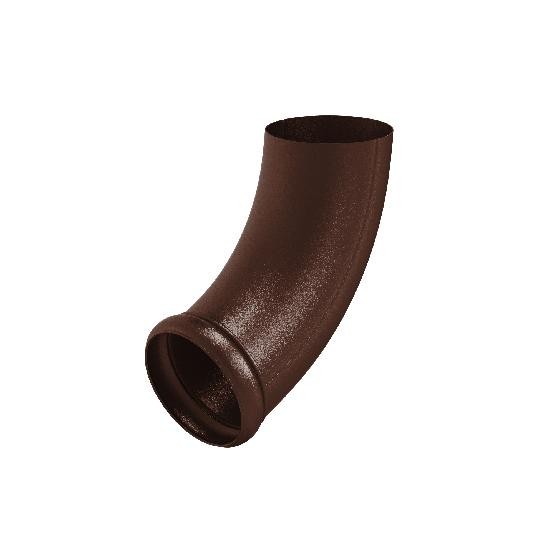 Водосток Aquasistem, Система 150/100 - Отвод трубы декоративный RAL 8017 Коричневый matt купить в Александрове