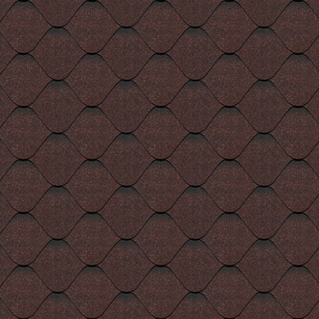 Гибкая черепица PIE / PREMIUM Docke, коллекция Ницца какао купить в Александрове