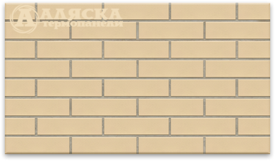 Фасадные Термопанели Аляска Krem Glatt