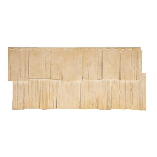 Фасадная панель T-Сайдинг- Щепа Дуб ЭКО-2 Кедр купить в Александрове