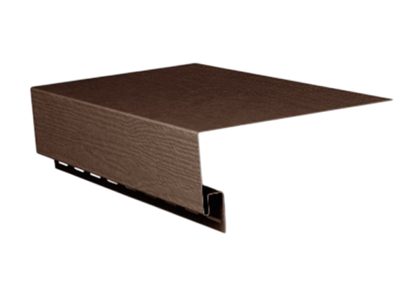 Планка приоконная широкая для Фасадных Панелей Темный Дуб купить в Александрове