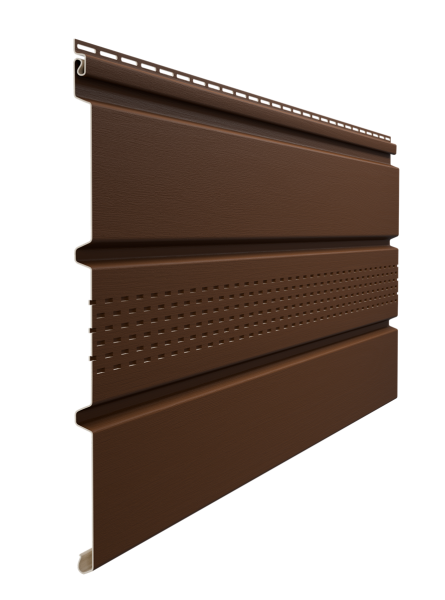 Софит Docke T4 центральной перфорацией Каштан купить в Александрове