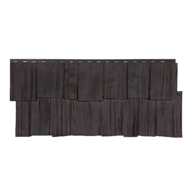 Фасадная панель T-Сайдинг- Щепа Дуб ЭКО-2 Венге