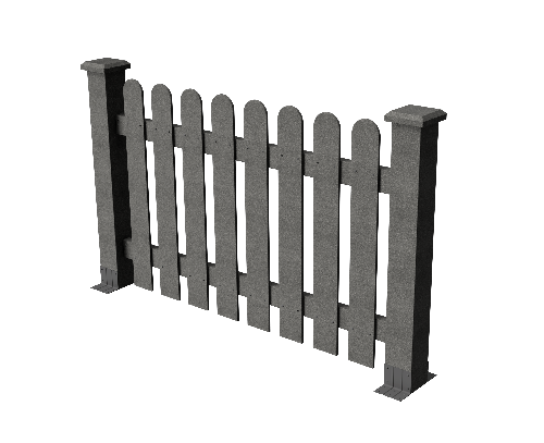 Ограждения декоративное ДПК GRINDERDECO  Сежурне серый базальт купить в Александрове