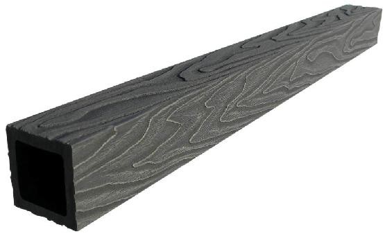 Балясина ДПК 3D GardenParkett фактура дерева Графит купить в Александрове