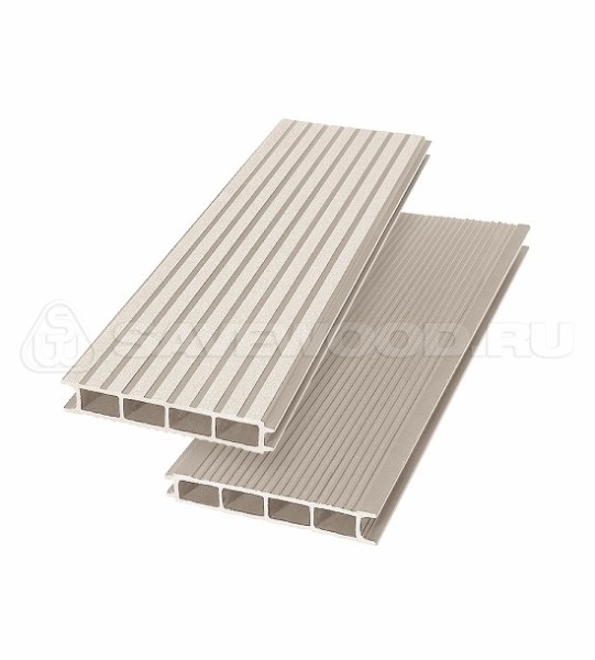 Террасная доска из ДПК SW Ulmus «SaveWood» бежевый купить в Александрове