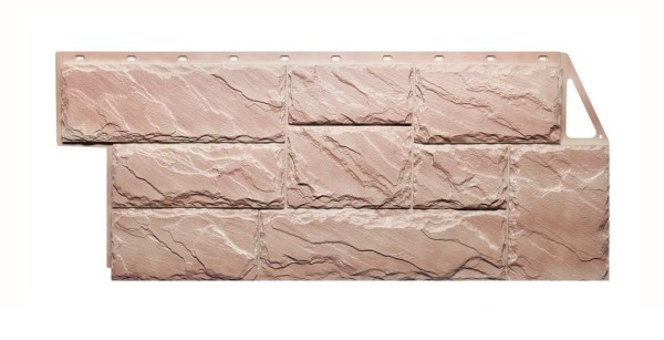 Фасайдинг Серия «Камень крупный» Терракотовый купить в Александрове