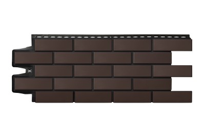 ФП Grand Line клинкерный кирпич ПРЕМИУМ Шоколадный (шов RAL 9005)
