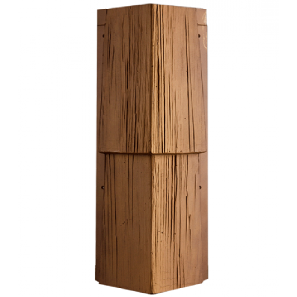 Угол T-Сайдинг-Щепа дуб ЭКО-2 Орех купить в Александрове