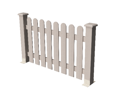 Ограждения декоративное ДПК GRINDERDECO Сежурне выбеленный дуб купить в Александрове