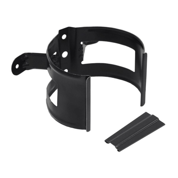 Водосток Grand Line 125x90 – Хомут трубы (на дерево) RAL 9005 купить в Александрове