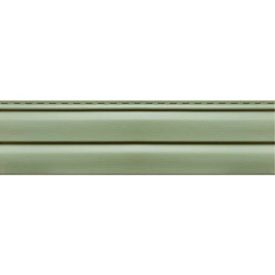 Виниловый сайдинг ю-пласт, зеленый