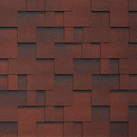 Гибкая черепица Tegola LAZIO amarone 410 купить в Александрове