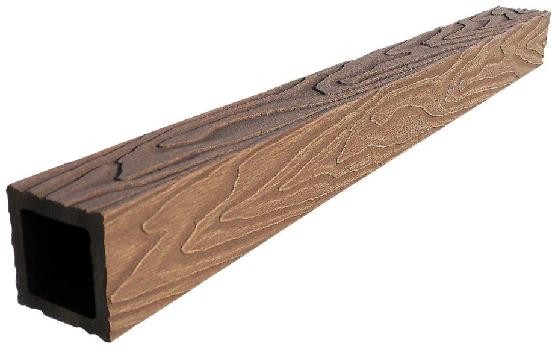 Балясина ДПК 3D GardenParkett фактура дерева Светло-коричневый купить в Александрове